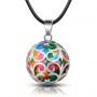 Collier bola de grossesse multicouleur